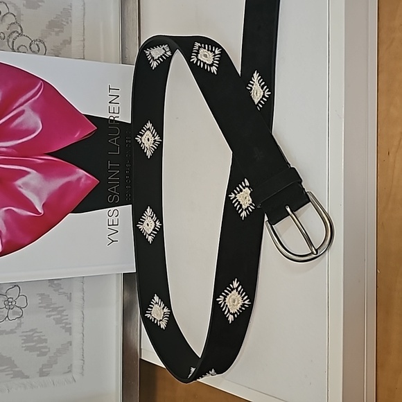 FRYE Genuine leather boho belt - Picture 4 of 12